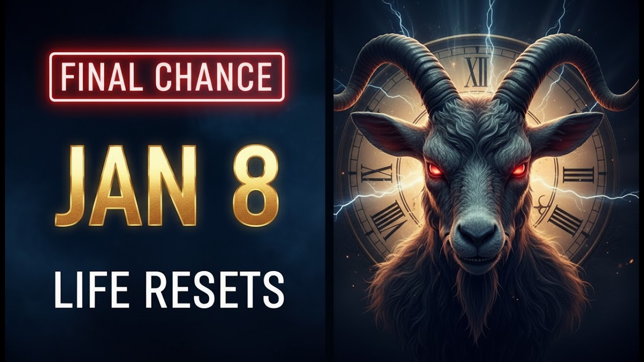 ⏳ ОСТАЛОСЬ 72 ЧАСА! Козерог: Сделайте это до 8 января, иначе пожалеете!