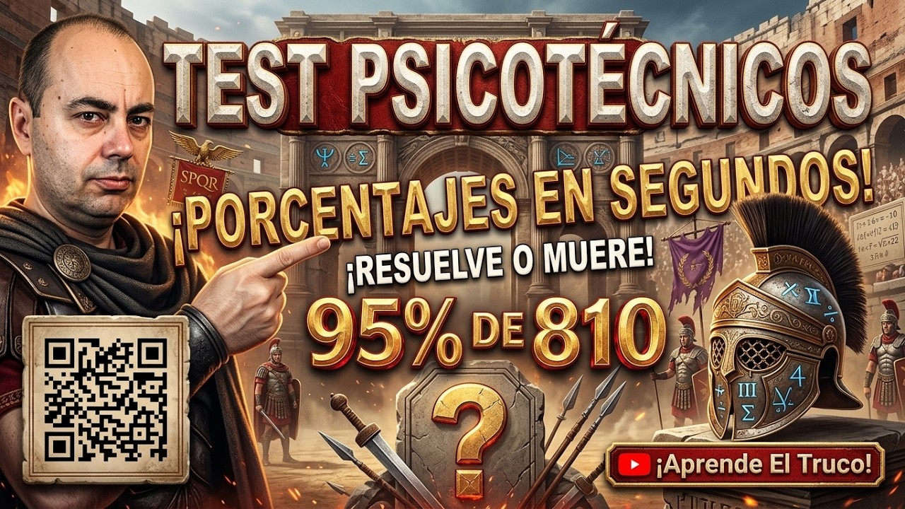 Trucos Psicotécnicos ⏱ Porcentajes en Tiempo Récord