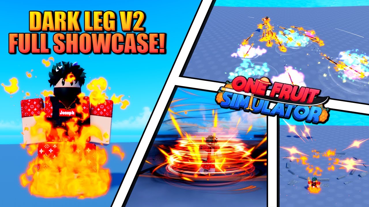 How To Get Demon Leg Style Full Showcase in One Fruit Simulator