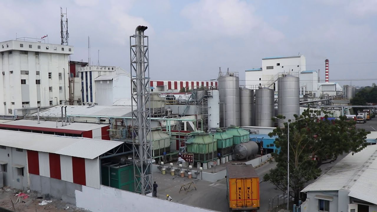 Dairy Factory View from Flyover