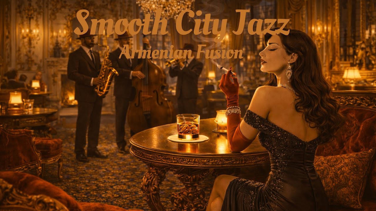 Vintage 1950s Jazz with Armenian Vocals 🎙️ | Smooth Romantic Vintage Jazz Lounge