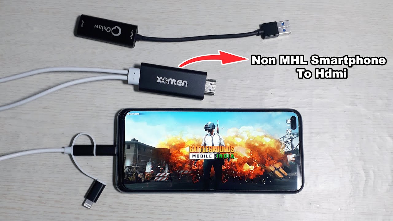 Xonten 3 in 1 HDMI Adapter cable 1080p 60fps | Non MHL Mobile To Hdmi