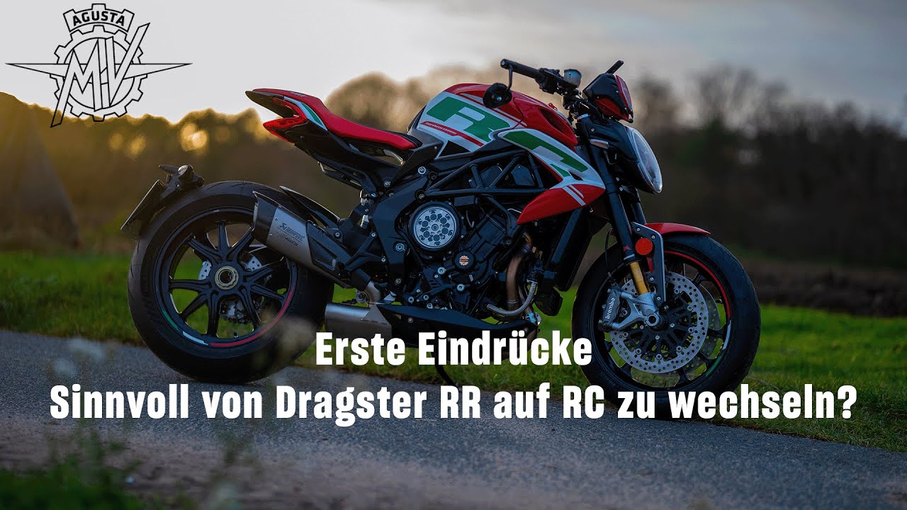 Erster Eindruck der Mv Agusta Dragster RC und wem würde ich einen Umstieg empfehlen