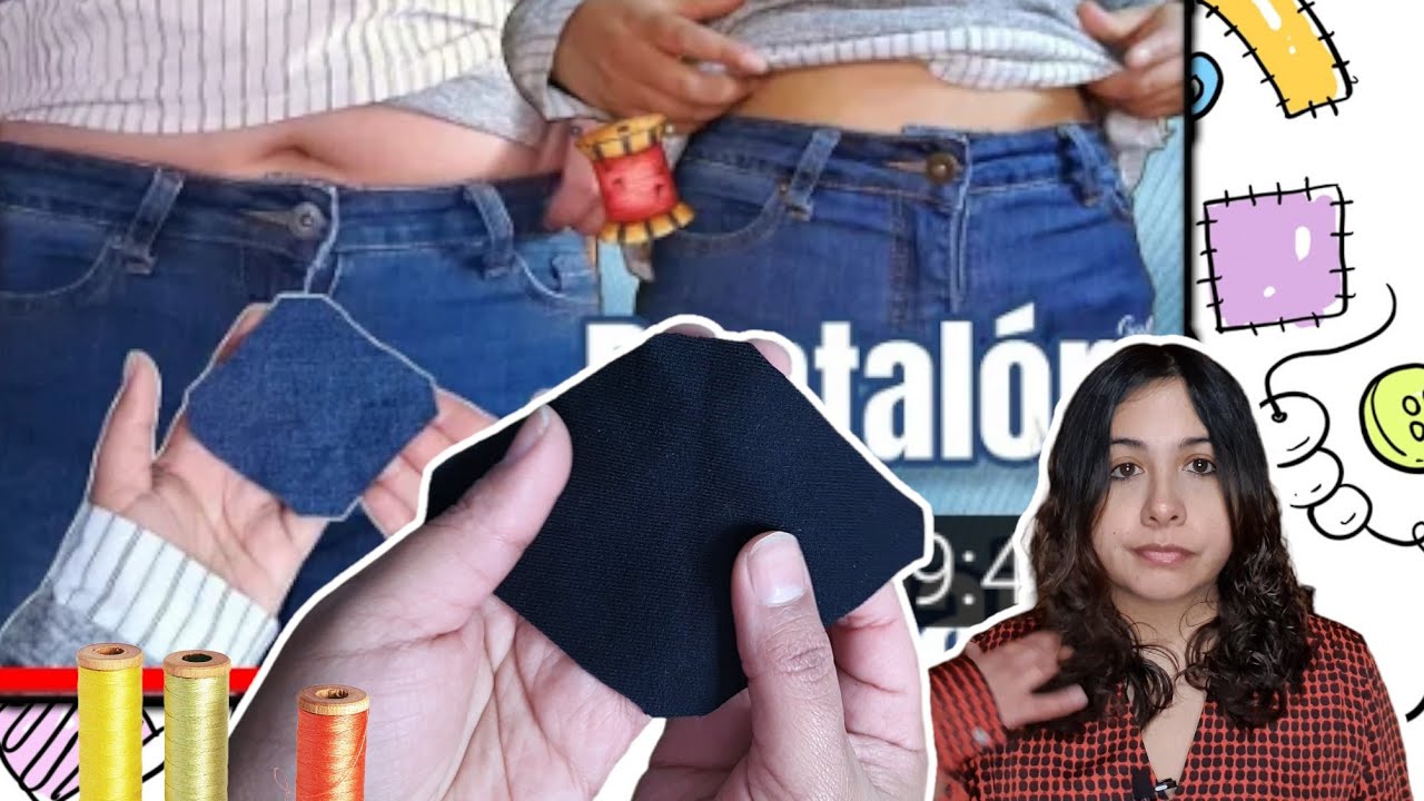 Idea de cómo alargar el tiro de un pantalón :aclarando dudas✂️
