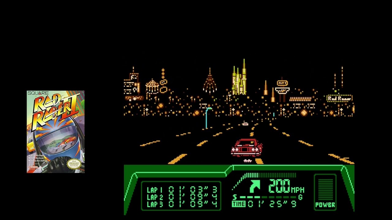 Rad Racer II Playthrough
