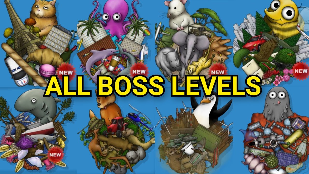 Tasty Planet Forever All Boss Levels (No Death)