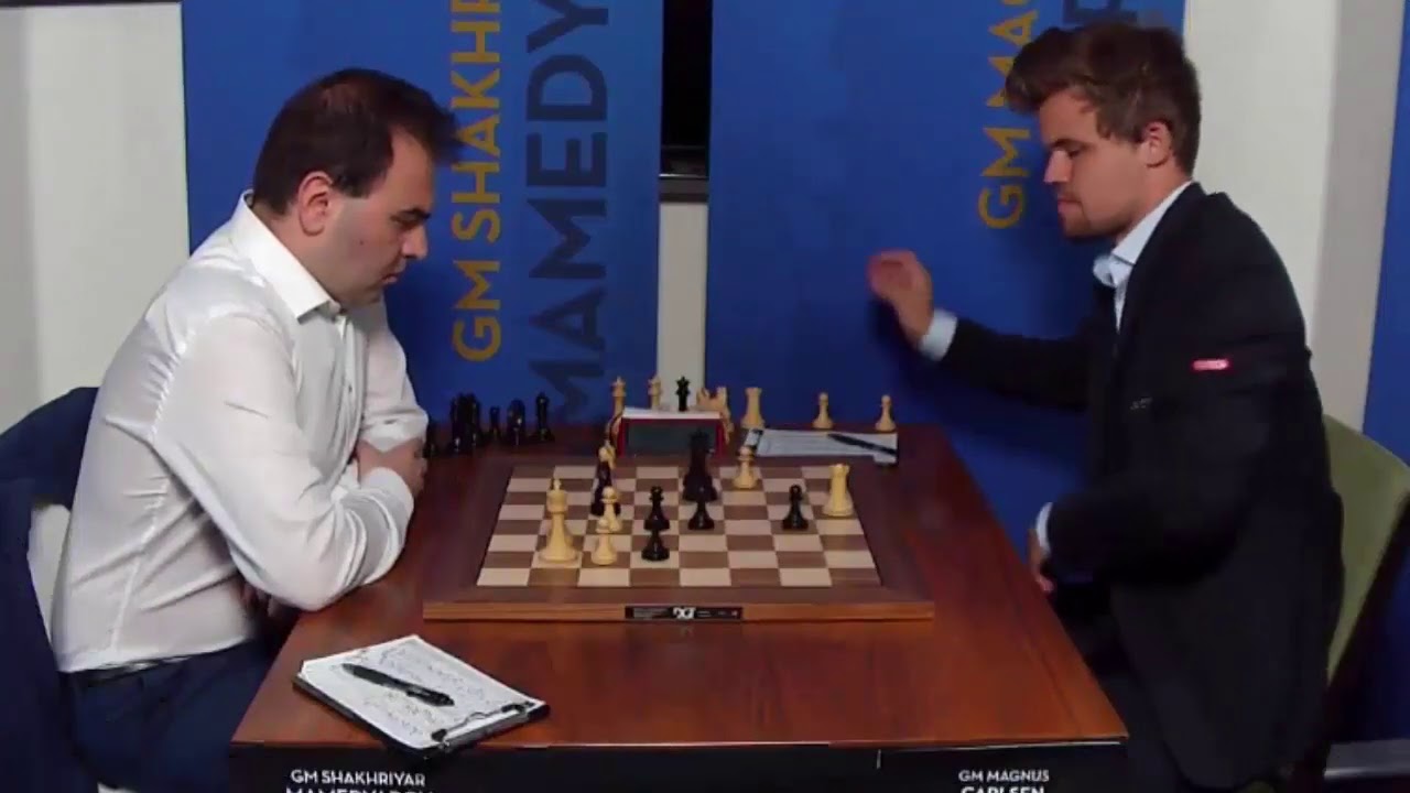 GOOD DEFENSE!! Shakhriyar Mamedyarov vs Magnus Carlsen || Sinquefield Cup 2018 - R8