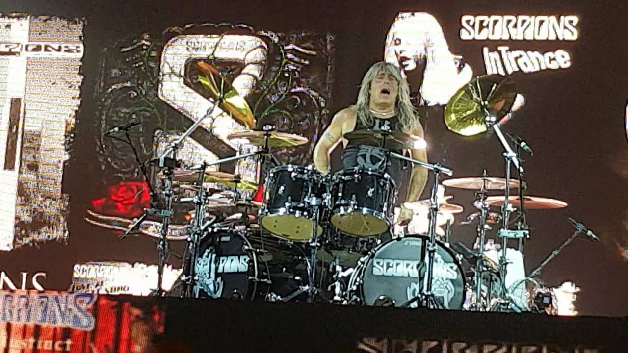 Scorpions drummer Mikkey Dee drum solo