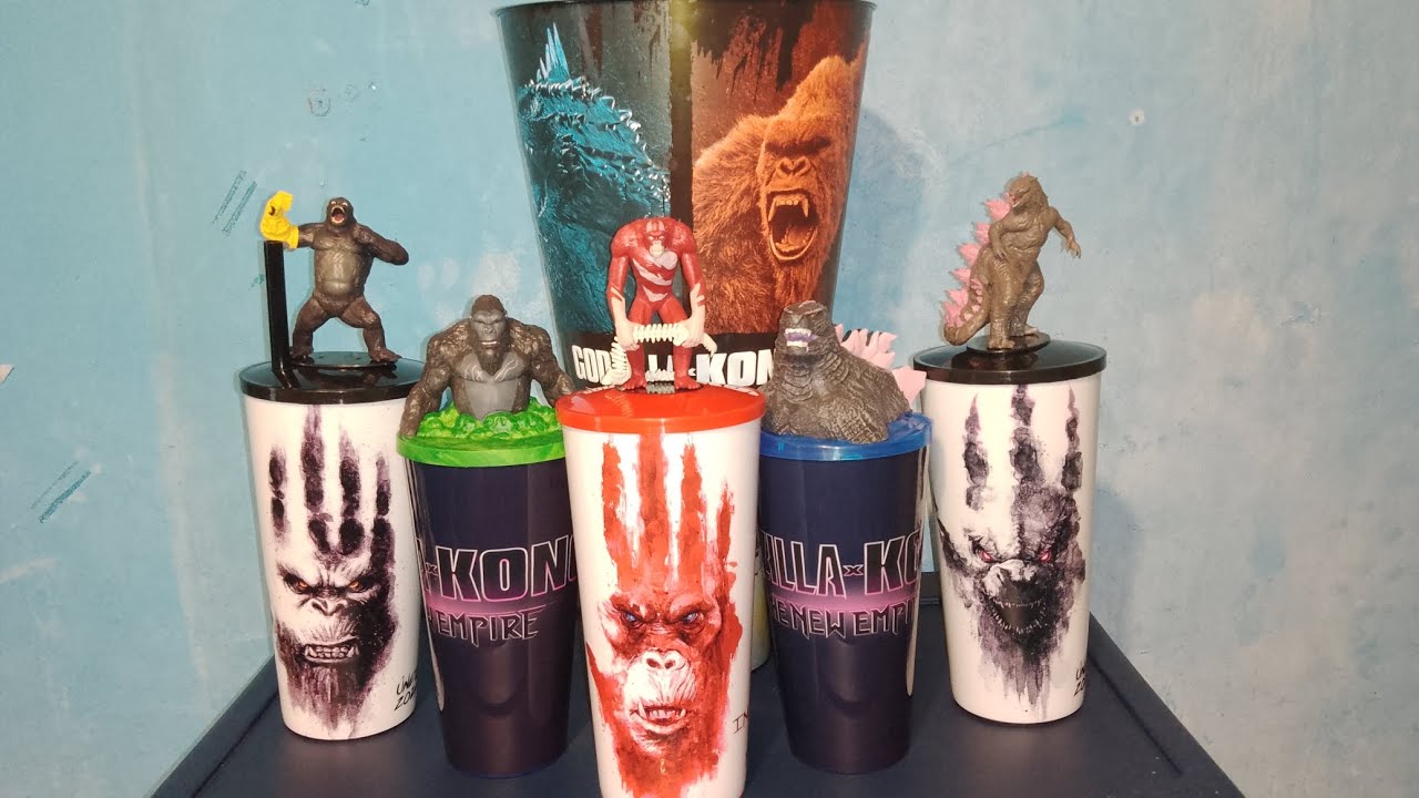 ¡Tenemos la MEGA Colección Cinemex y Cinépolis de Godzilla y Kong El Nuevo Imperio! | Alejandro1992