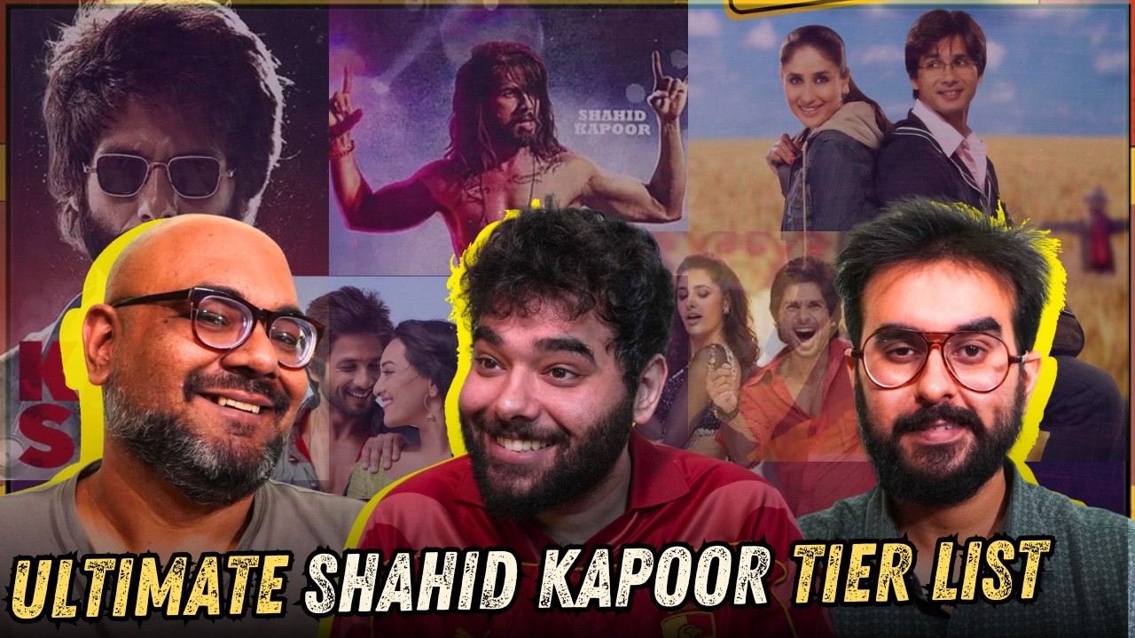 Ranking All of Shahid Kapoor's Films #bollywoodpodcast | Thoughts on Happy Patel #jabwemet #kaminey 