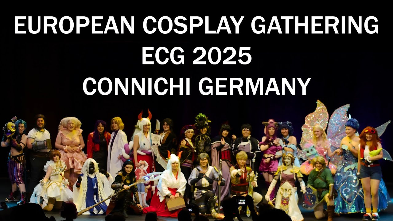 EUROPEAN COSPLAY GATHERING 🎭 ECG 2025 🎨 CONNICHI GERMANY