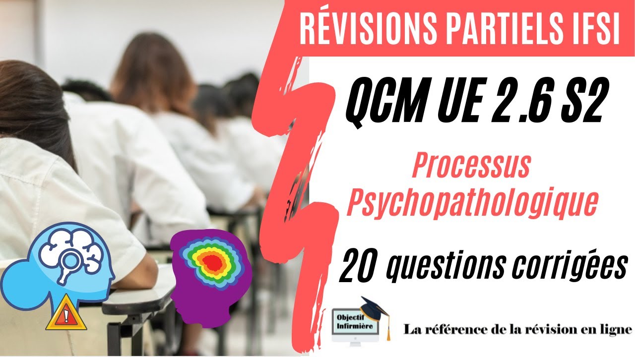 QCM UE 2.6 S2 - Processus psychopathologique (Révisions partiels)