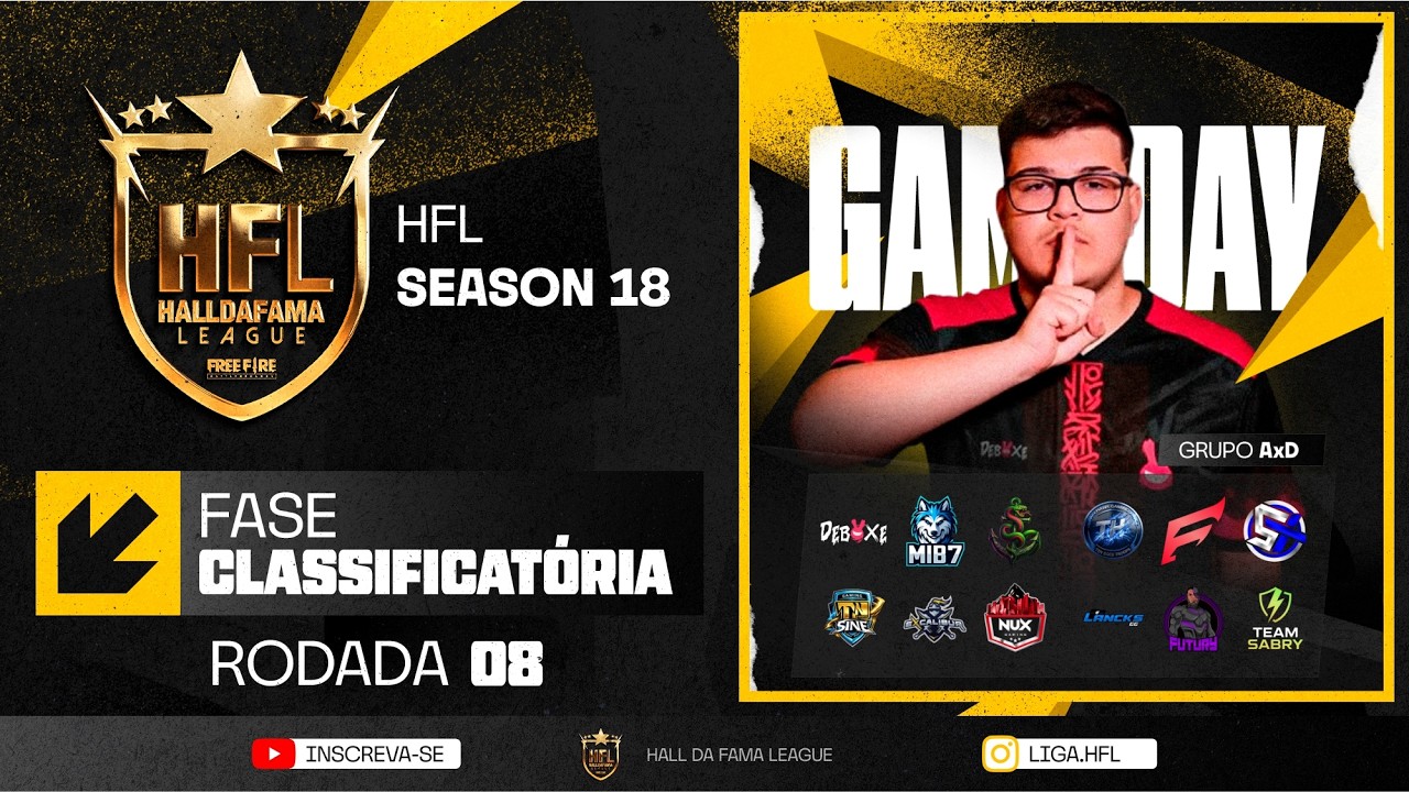 LIGA HFL ELITE SEASON 18 - PRIMEIRA FASE / RD. 08 / GR. AxD