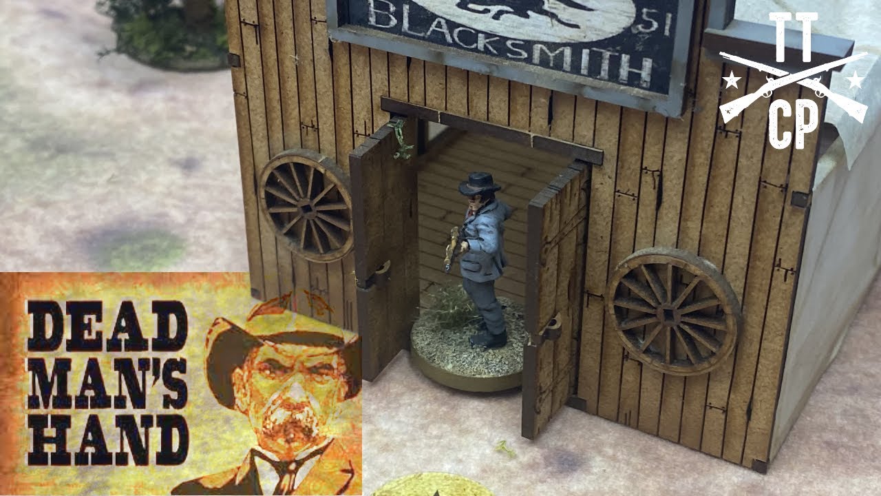 Tabletop CP: Dead Man's Hand Battle Report — The Sweet Grass Bank Heist