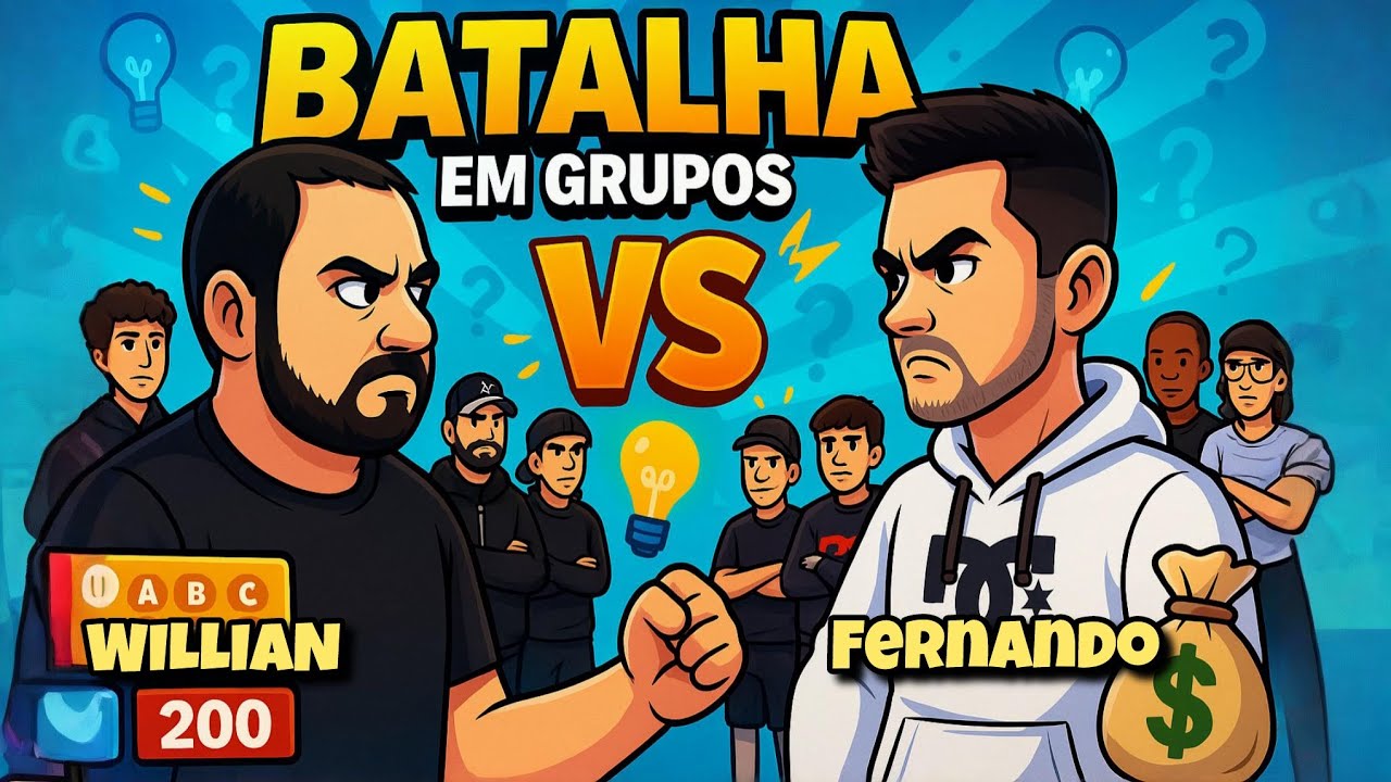 TIME DO WILLIAN X TIME DO FERNANDO (QUIZZES)
