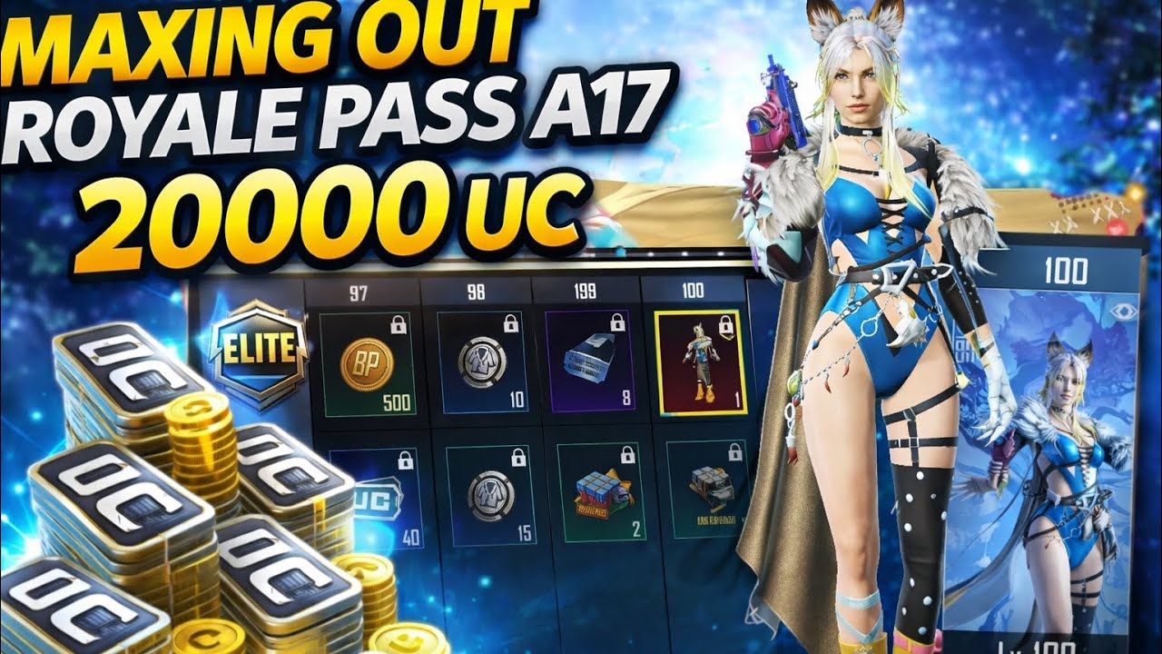I MAXED OUT ROYALE PASS A17 😱 | 20,000 UC SPENT! | PUBG Mobile