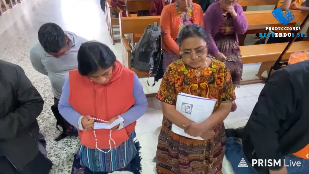 5ta tarde de novena del señor de esquipulas en aldea Varsovia, San Juan Ostuncalco, Quetzaltenango