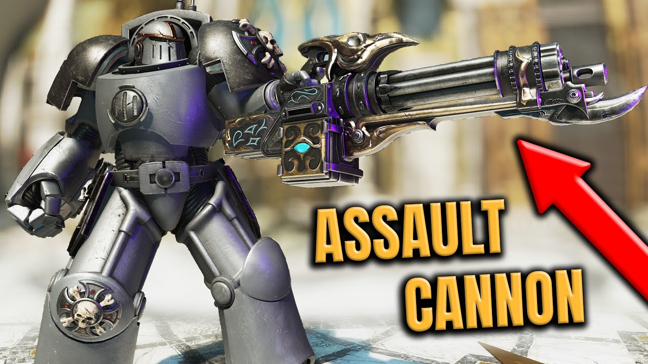 TERMINATOR + ASSAULT CANNON GAMEPLAY - Warhammer 40,000: Space Marine 2 + Mods