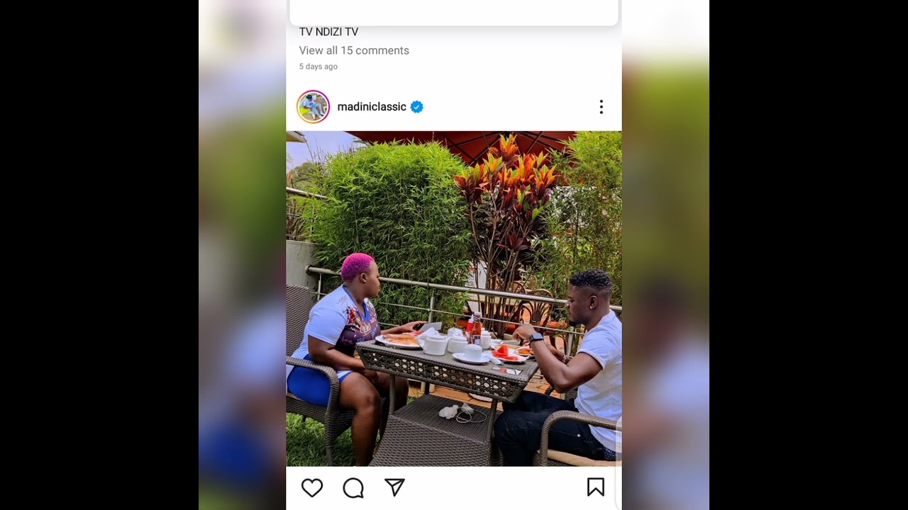 STIVO SIMPLE BOY'S EX GIRLFRIEND ENJOYING  WITH KENYAN SINGER MADINI CLASSIC  #stivosimpleboy