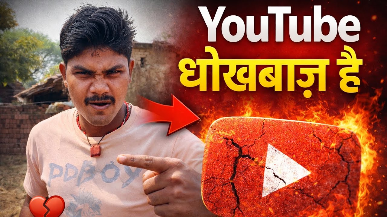 YouTube धोखेबाज़ है 😡 | Creator की मेहनत का सच | The Riyal Suraj न्यू ब्लॉगिंग,हिंदी ब्लॉगर