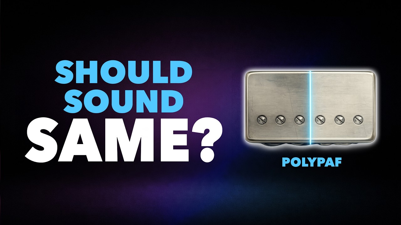Do Tonewoods Affect Tone? - Bare Knuckle Polypaf Test