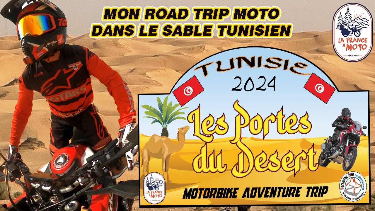 Les portes du desert  2024 .Tunisie Road trip moto avril 2024