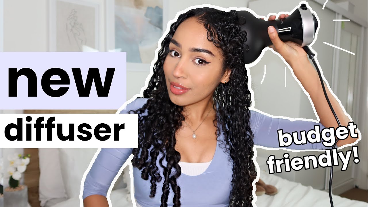 TESTING THE DIFFON DIFFUSER FOR CURLY HAIR! (Watch this before you spend $$$ on any other ones! 👀)