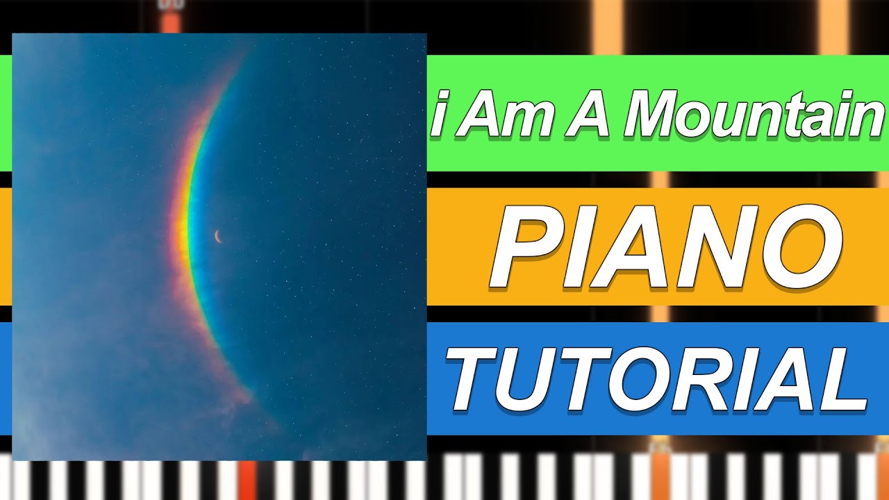 “i Am A Mountain” by Coldplay | (EASY) Piano Tutorial & Play Along | Music of the Spheres Vol. II