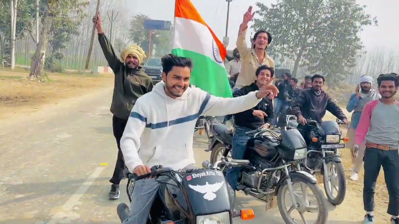 26 जनवरी का मोटर साइकिल रैली मुजफ्फरनगर | Happy Republic Day 2026 | Shoyab Kittu 