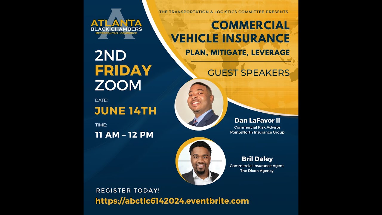 Atlanta Black Chambers Transportation and Logistics Committee Webinar Replay - June 2024