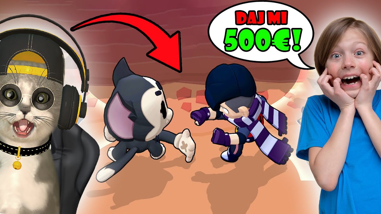 IGRAM 1 VS 1 PROTIV FANOVA U BRAWL STARSU! (ko pobedi osvaja 500€)