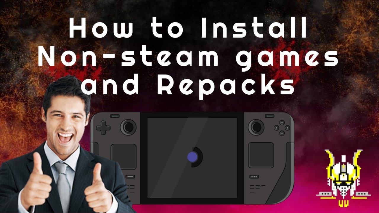 Как установить сторонние игры и репаки на Steam Deck самым простым способом!