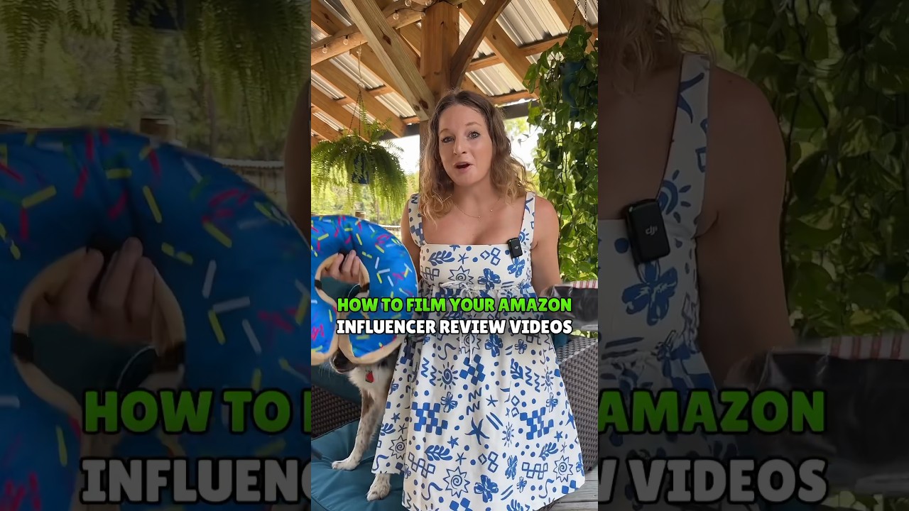 How to Film Your Amazon Influencer Product Review Videos 😮