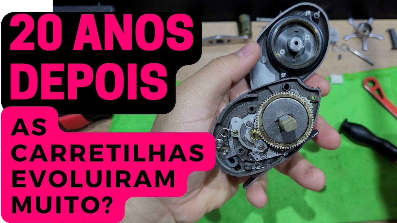 O que mudou nas carretilhas depois de 20 anos?