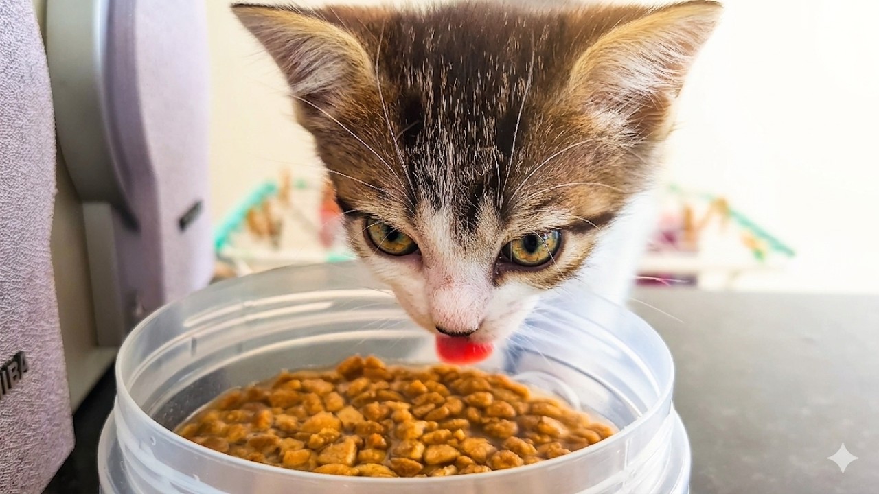 Newborn Kittens: The big discovery of their first meal