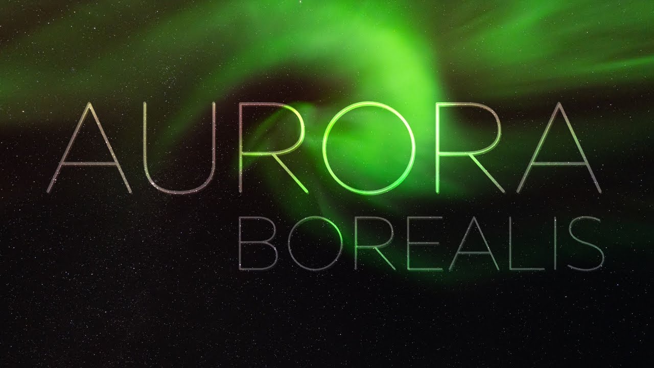 Arctic wilderness - Aurora borealis