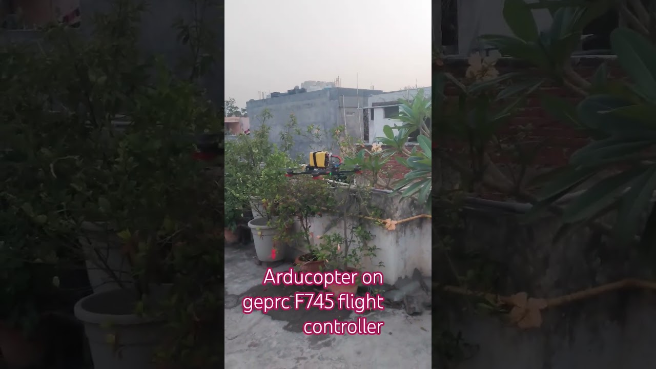 Arducopter on geprc F745 flight controller