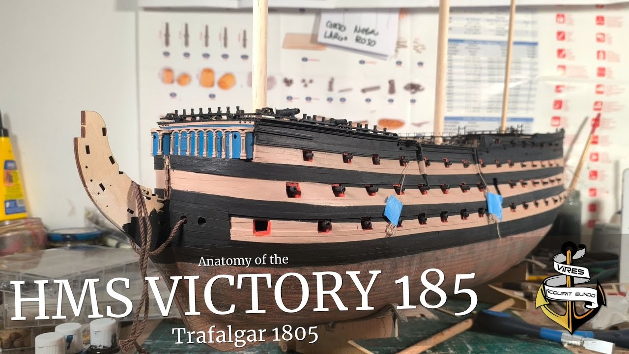 HMS Victory 1:84 de Artesania Latina Ep. 185