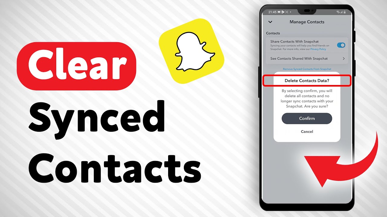How To Clear Synced Snapchat Contacts - Full Guide