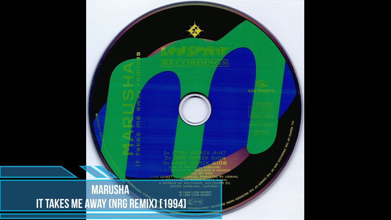 Marusha ‎– It Takes Me Away (NRG Remix) [1994]