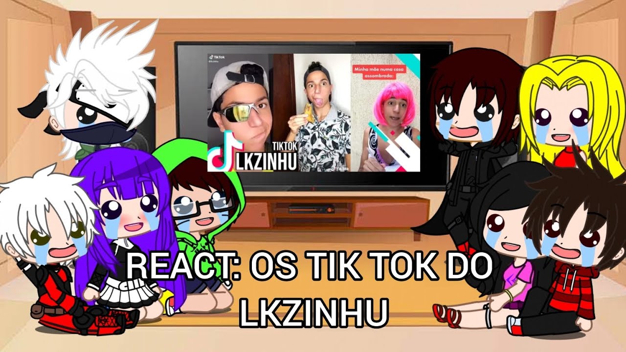 DC SUPER-HERÓIS DS+KAKASHI REAGINDO OS MELHORES TIK TOK DO LKZINHU #tiktok #lkzinhu