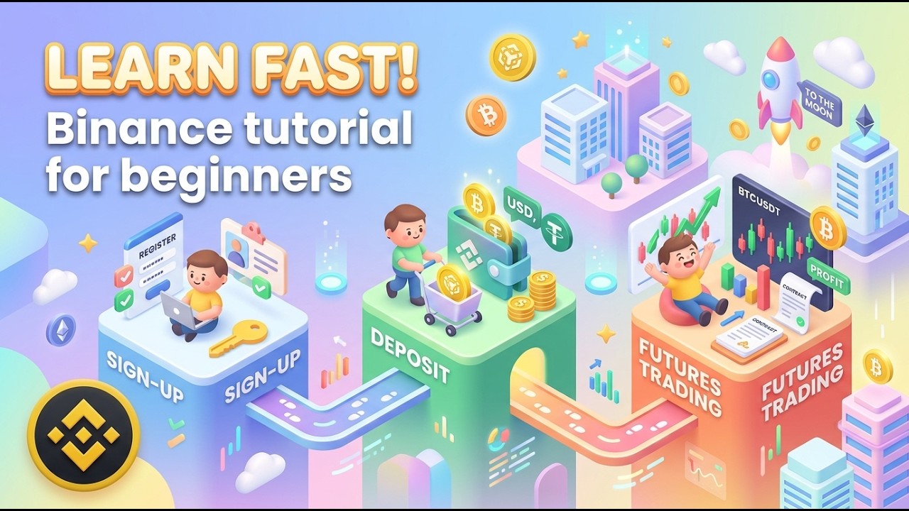 Binance tutorial for beginners: Learn how to sign up and start trading #binancetutorial