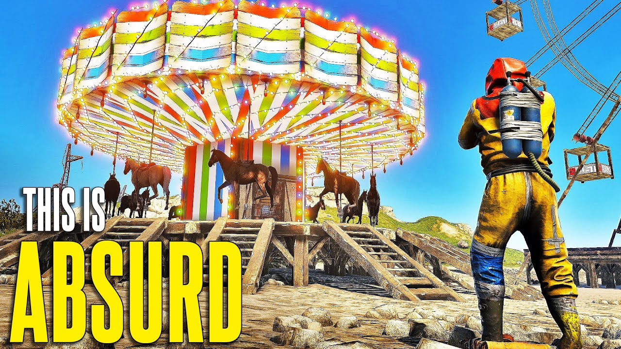 Эти новые АТТРАКЦИОНЫ в Rust ПРОСТО ПОТРЯСАЮЩИЕ