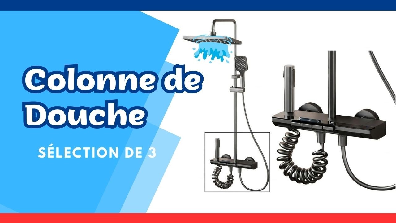 💙 Quelle colonne de douche offre la meilleure expérience? 😍🚿 pour votre salle de bain #douche