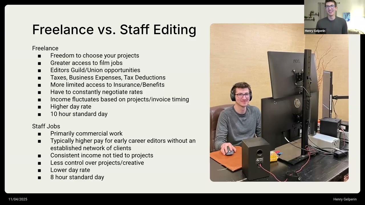 Editing Content w/ VFX & Animation | Henry Gelperin - Park Post/SUP!