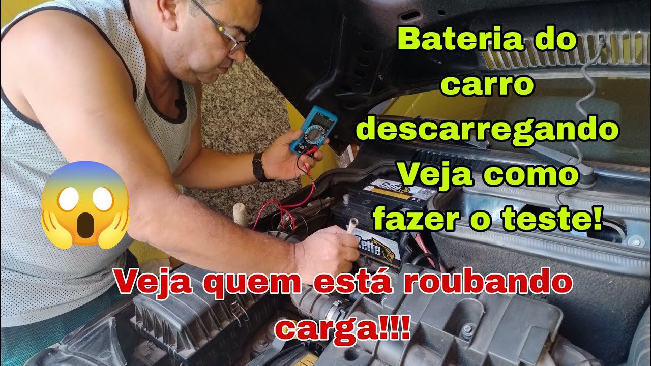 como saber se o carro está roubando carga da bateria #fuga de bateria 🔋🔋🔋