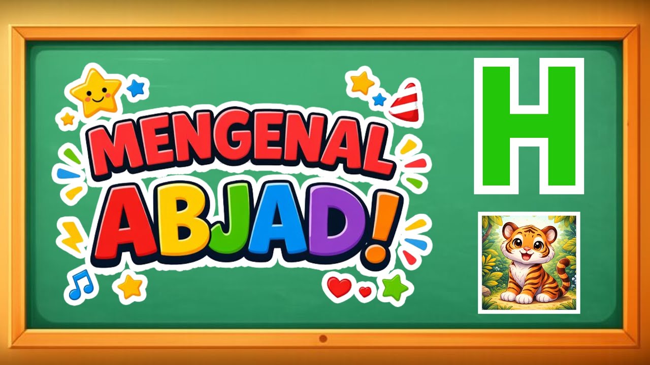 Mengenal ABJAD dengan MUDAH | Huruf H