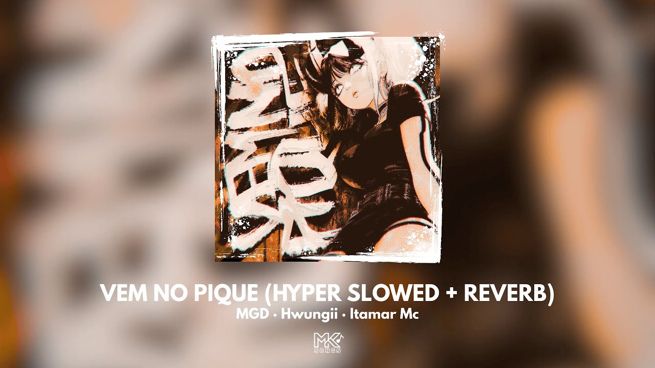 🧡VEM NO PIQUE (HYPER SLOWED + REVERB) [Audio Visualizer]