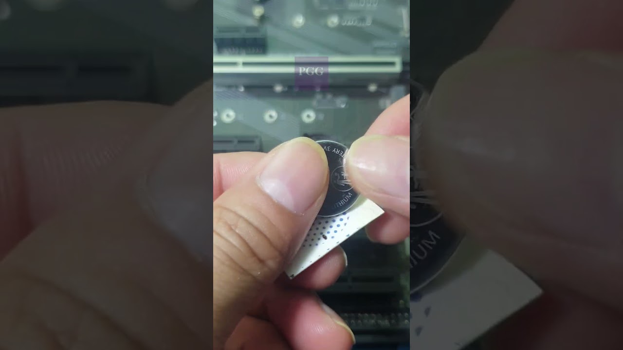 Replacing the CMOS Battery for Gigabyte GA-H270-Gaming 3 Motherboard #shorts