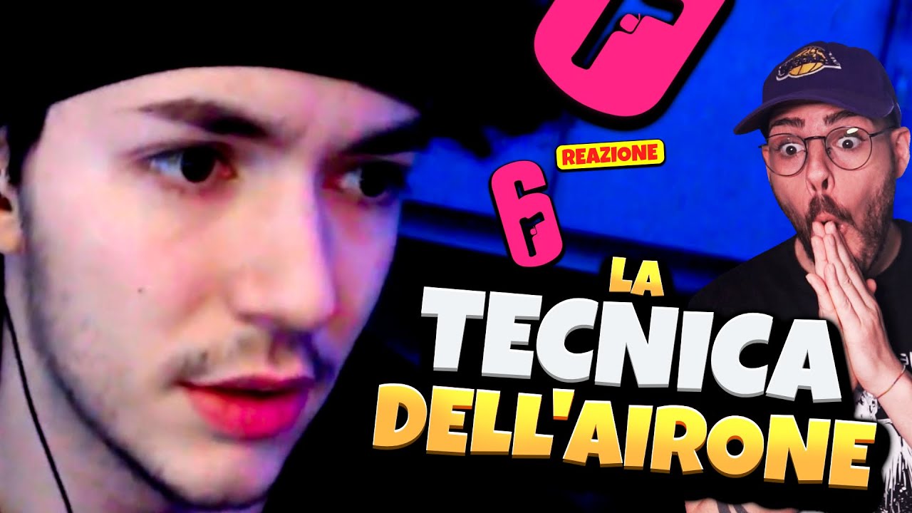 Reagiamo alla TECNICA DELL'AIRONE di GIANKO!! - Rainbow Six Siege ITA Reazione